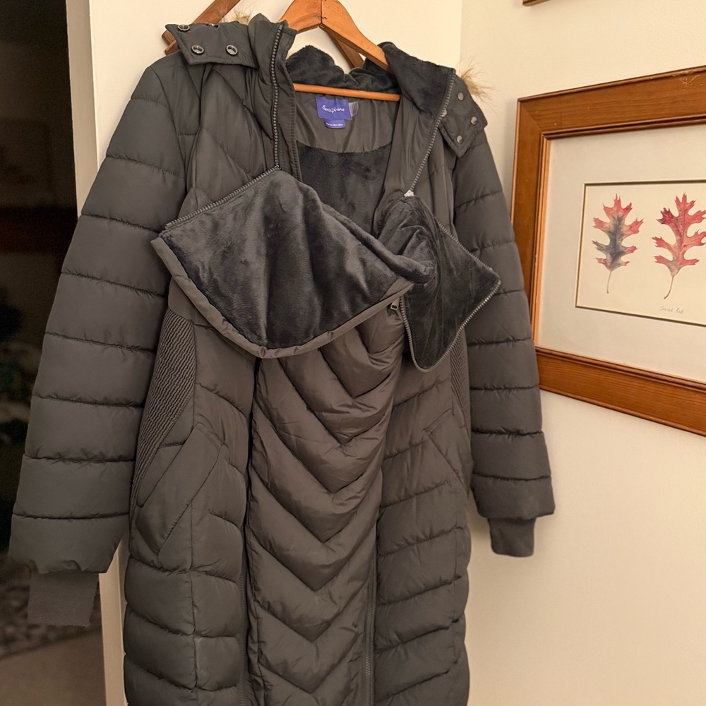 Seraphine 3-in-1 babywearing & maternity jacket